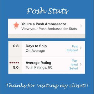 💙 Poshmark Ambassador & Top-Rated Seller 💙